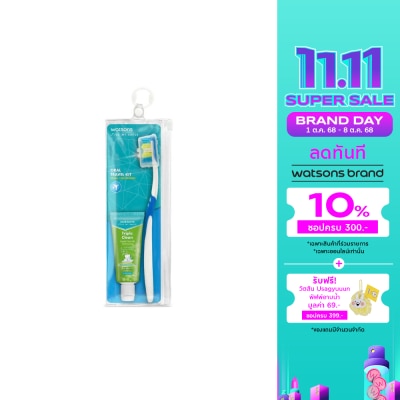 WATSONS วัตสัน เลิฟ มาย สมายล์ ออรัล ทราเวล คิท ชุดแปรงและยาสีฟันพกพา