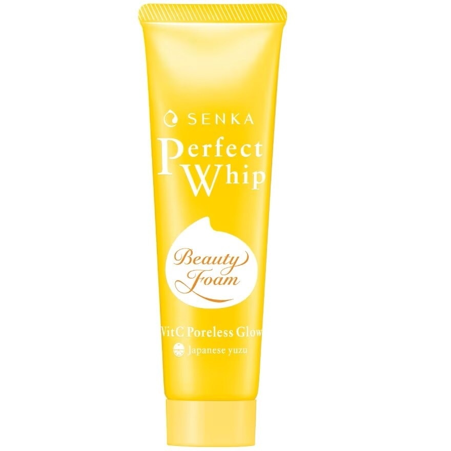 Senka Perfect Whip Vit C Poreless Glow 50 G. วิปโฟมล้างหน้า