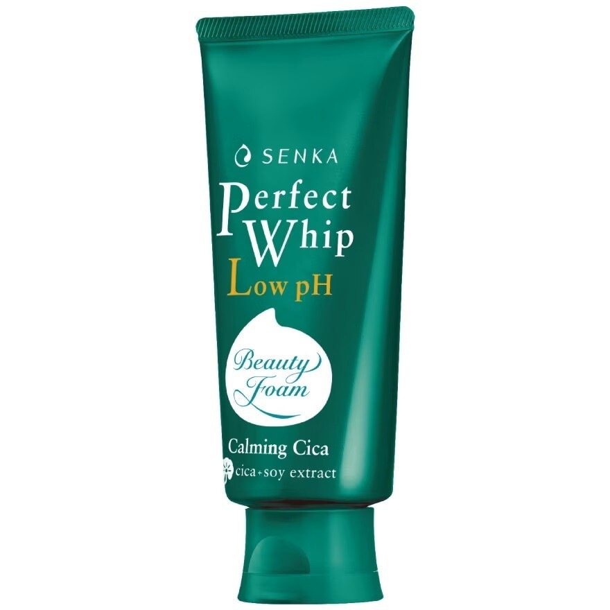 Senka Perfect Whip Low PH Calming Cica 100 G. วิปโฟมล้างหน้า ผิวแพ้ง่าย