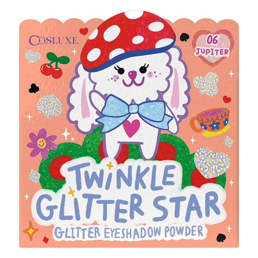 Cosluxe Twinkle Glitter Eyeshadow 2g. 06 Jupiter