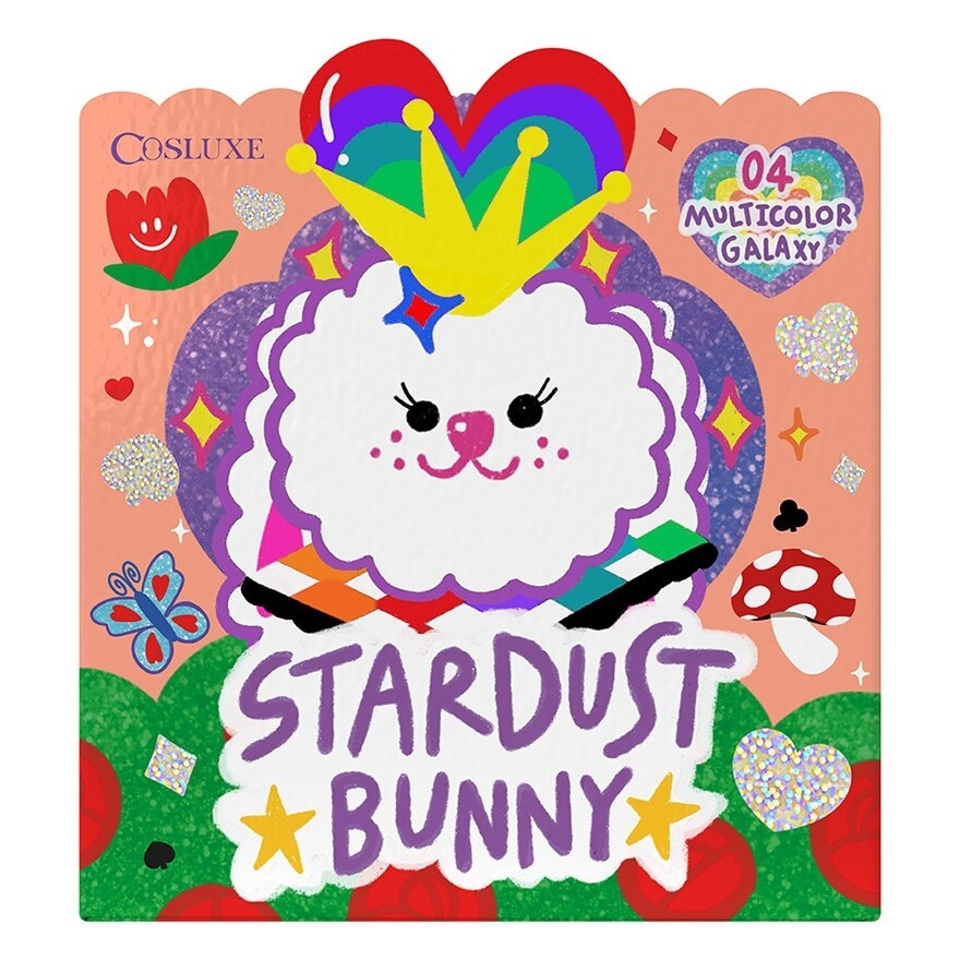 Cosluxe Stardust Bunny Eyeshadow 1.8g. 04 Multicolor Galaxy