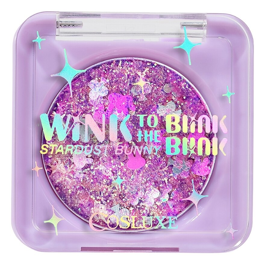 Cosluxe Stardust Bunny Eyeshadow 1.8g. 04 Multicolor Galaxy