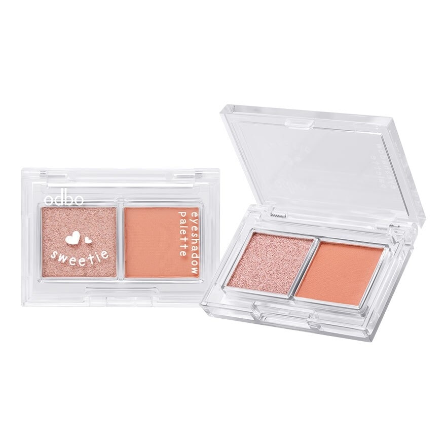 Odbo Sweetie Eyeshadow Palette 4g. 01 Orange Thai Tea