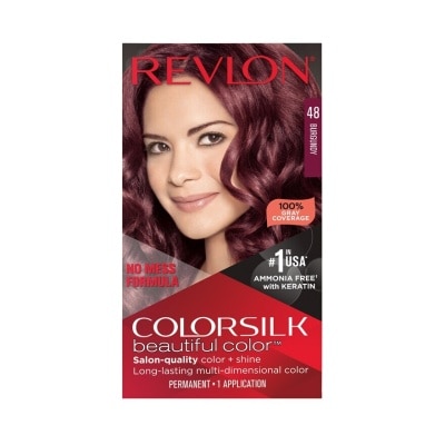 Revlon Revlon Colorsilk Beautiful Color With Keratin No.48 Burgundy