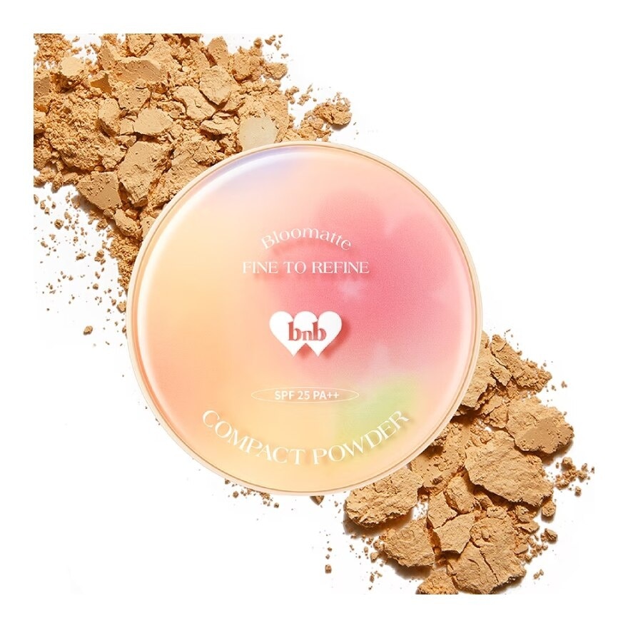 Barenbliss Bloomatte Fine To Refine Compact Powder 6g. MW1 Mocha