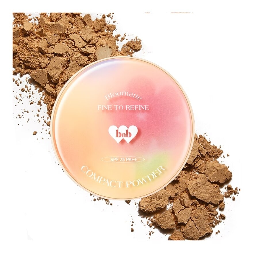 Barenbliss Bloomatte Fine To Refine Compact Powder 6g. TW1 Coffee