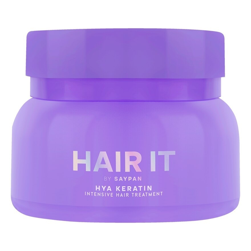 Hair It Hya Keratin Intensive Hair Treatment 120 G. ทรีทเม้นท์ฟื้นผมเสีย ผมนุ่มลื่น