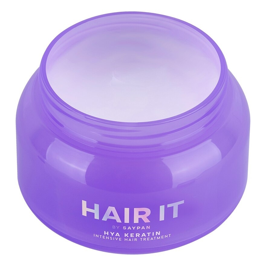 Hair It Hya Keratin Intensive Hair Treatment 120 G. ทรีทเม้นท์ฟื้นผมเสีย ผมนุ่มลื่น