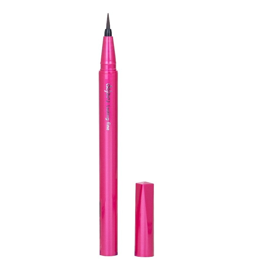 Dejavu Lasting-fine E Brush Liquid Eyeliner 0.55ml 3 Black Brown