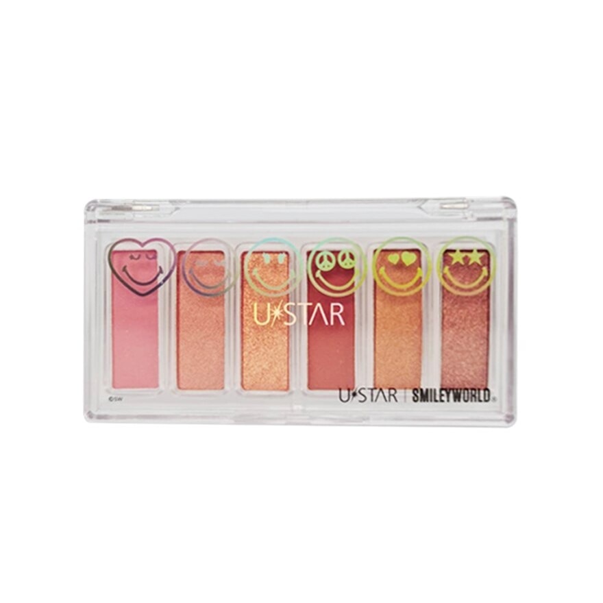 Ustar Smileyworld Preppy Palette 6g.