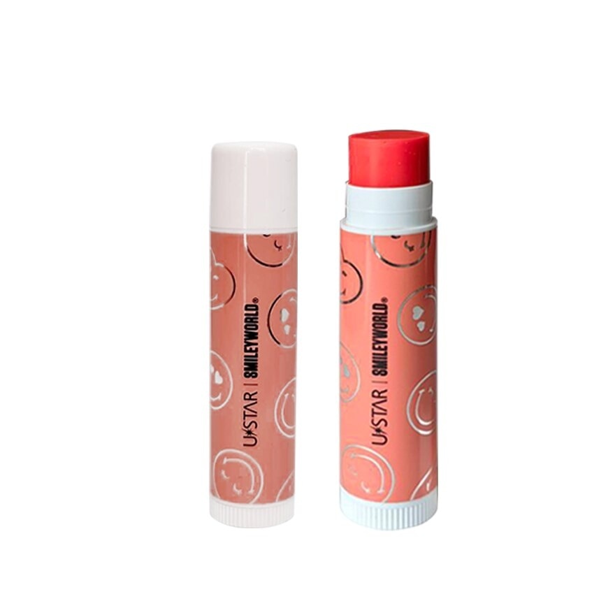 Ustar Smileyworld Preppy Lip Balm 4.5g. Punchy