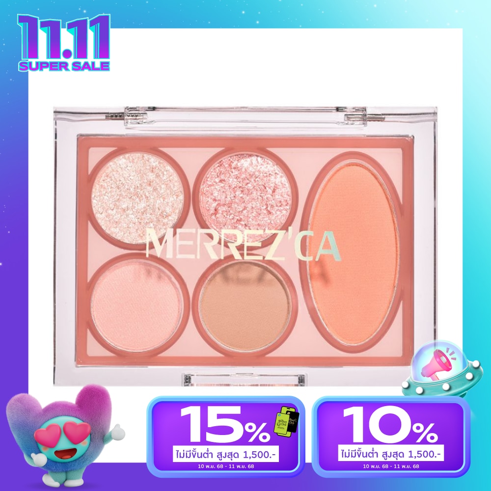 Merrez'Ca Merrez'Ca Eye&Cheek Color Palette 01