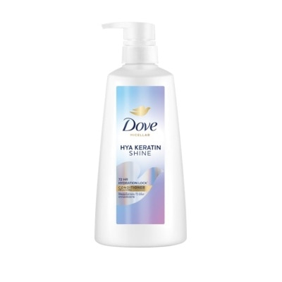 Dove โดฟ ไมเซล่า คอนดิชันเนอร์ ไฮยา เคราติน ชายน์ 370 มล.