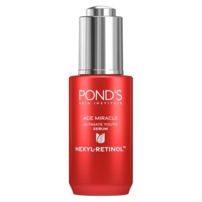 Pond's พอนด์ส เอจ มิราเคิล อัลทิเมท ยูธ เซรั่ม เฮ็กซิล-เรตินอล 30 กรัม