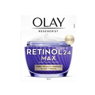 Olay โอเลย์ รีเจนเนอรีส เรตินอล24 แม็กซ์ ไนท์ มอยส์เจอร์ไรเซอร์ 50 กรัม