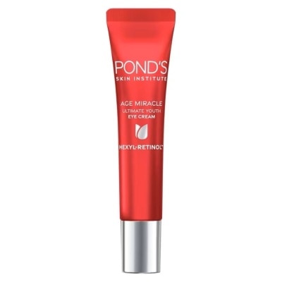 Pond's พอนด์ส เอจ มิราเคิล อัลทิเมท ยูธ อาย ครีม เฮ็กซิล-เรตินอล 15 มล.