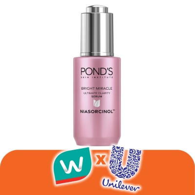 Pond's - พอนด์ส ไบรท์ มิราเคิล อัลทิเมท คลาริตี้ เซรั่ม ไนอาซอร์ซินอล 30 กรัม
