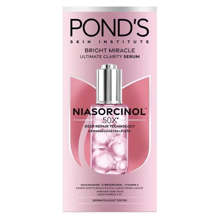 Pond'S Bright Miracle Ultimate Clarity Serum Niasorcinol 30 G.