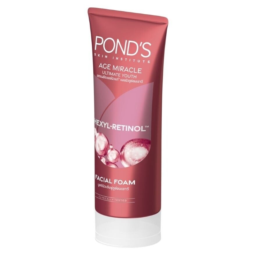 Pond'S Age Miracle Ultimate Youth Hexyl-Retinol Facial Foam 90 G.