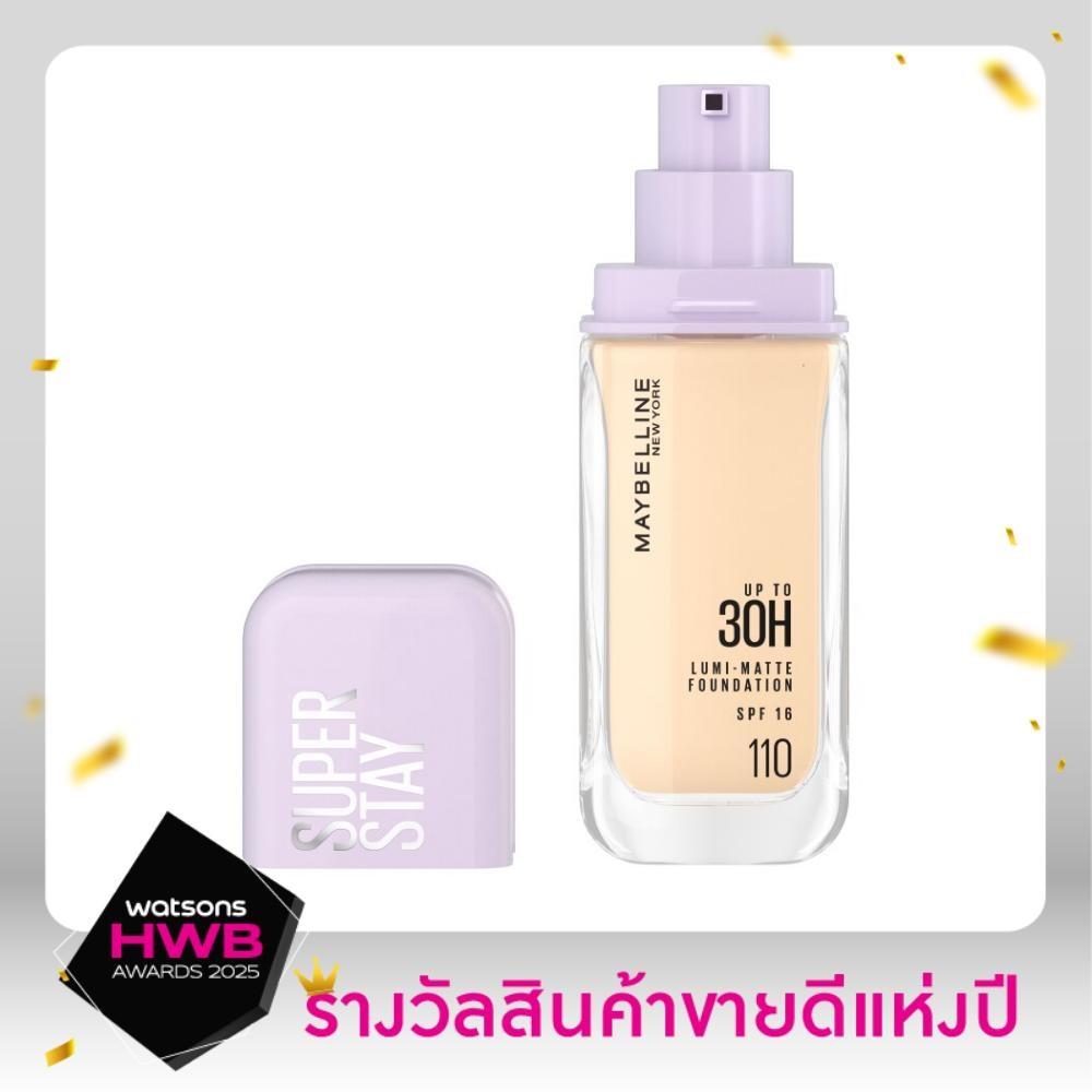 Maybelline Superstay Lumi Matte Foundation 35g. 110