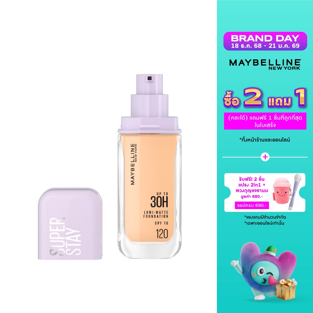 Maybelline Maybelline Superstay Lumi Matte FDT 120
