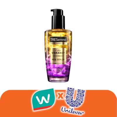 Tresemme - เทรซาเม่ เซรั่ม คัลเลอร์ ไวแบรนซี อะมิโนบอนด์พลัส เบอร์ 4 100 มล. เซรั่มบำรุงเส้นผม