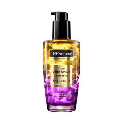 Tresemme เทรซาเม่ เซรั่ม คัลเลอร์ ไวแบรนซี อะมิโนบอนด์พลัส เบอร์ 4 100 มล. เซรั่มบำรุงเส้นผม