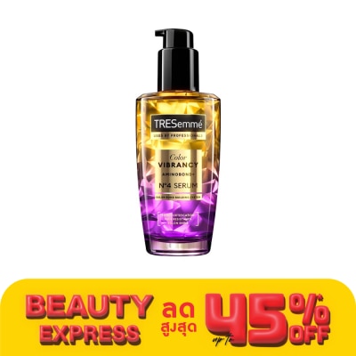 Tresemme เทรซาเม่ เซรั่ม คัลเลอร์ ไวแบรนซี อะมิโนบอนด์พลัส เบอร์ 4 100 มล. เซรั่มบำรุงเส้นผม