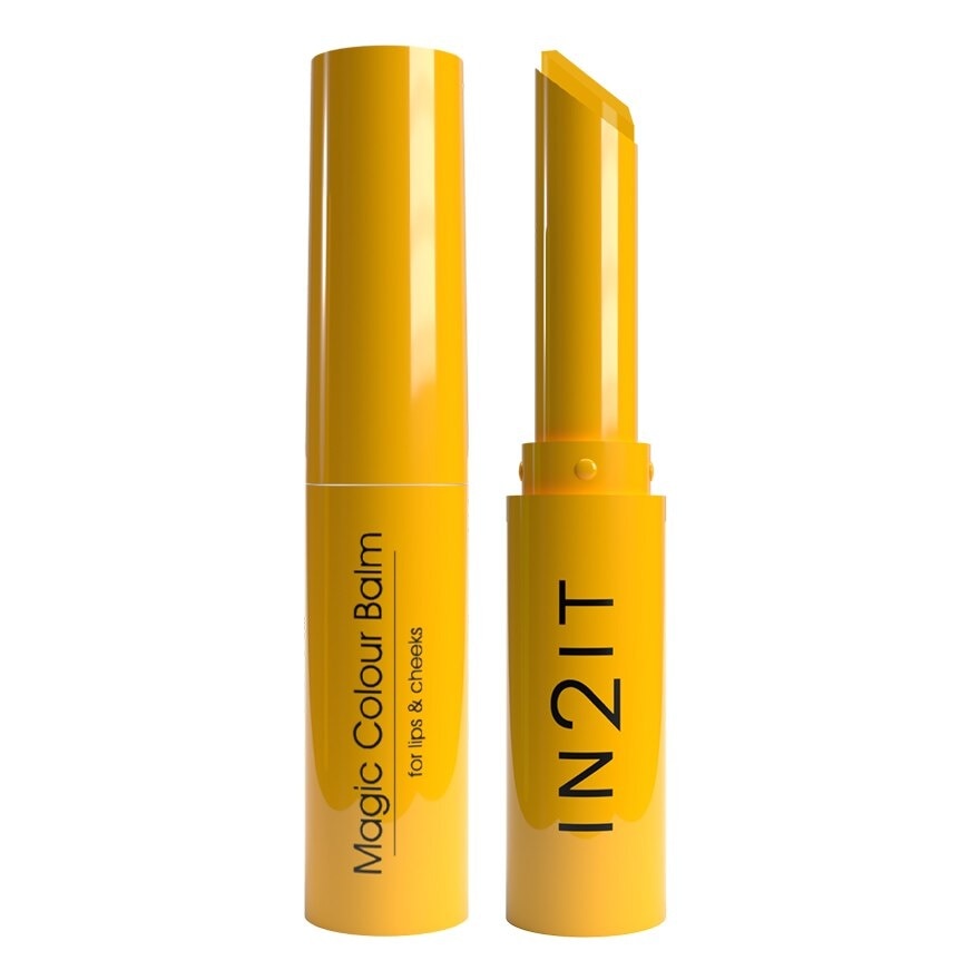 In2It Magic Colour Lip Balm 1.5g. 02 Yellow Party