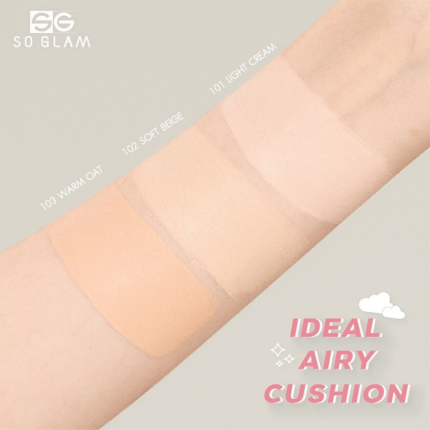 So Glam Ideal Airy Cushion 13g. 103 Warm Oat