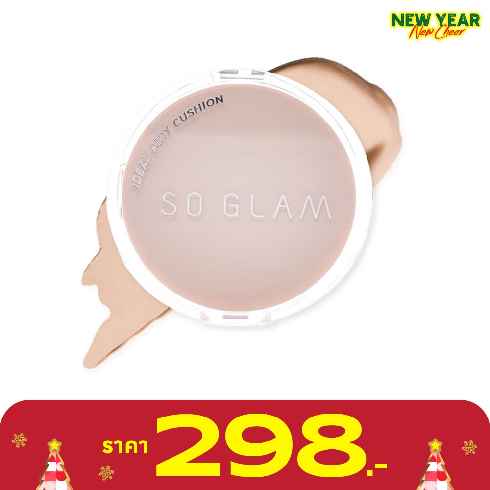 So Glam Ideal Airy Cushion 13g. 101 Light Cream