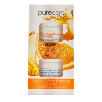 Pure Care Pure Care Bsc Vit C Power Brightening DayNight Cream 20g.