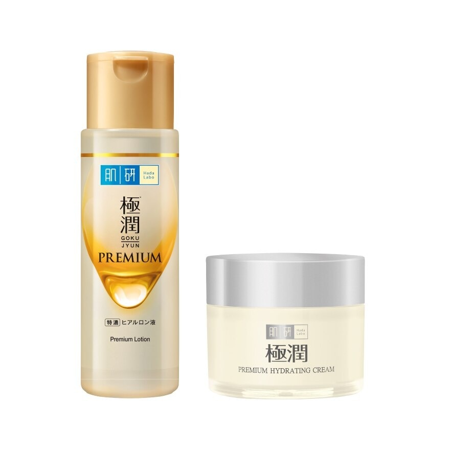 Hada Labo Premium Lotion 170 Ml.+Hada Labo Premium Hydrating Cream 50 G.