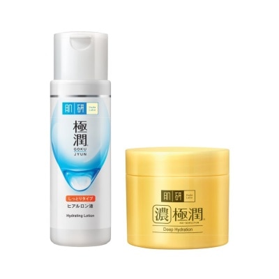 Hada Labo ฮาดะ ลาโบะ ไฮเดรทติ้ง โลชั่น 170 มล. + ฮาดะ ลาโบะ ไฮเดรทติ้ง เพอร์เฟค เจล 80 กรัม