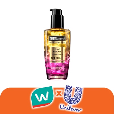 Tresemme - เทรซาเม่ เซรั่ม บอนด์ รีแพร์ เพปไทด์บอนด์พลัส เบอร์ 4 100 มล. เซรั่มบำรุงเส้นผม