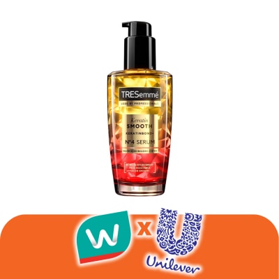 Tresemme - เทรซาเม่ เซรั่ม เคราติน สมูท เคราตินบอนด์พลัส เบอร์4 100 มล. เซรั่มบำรุงเส้นผม