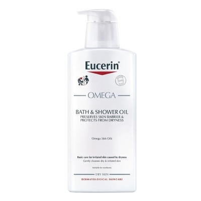 Eucerin ยูเซอริน โอเมก้า บาธ แอนด์ ชาวเวอร์ ออยล์ 400 มล.