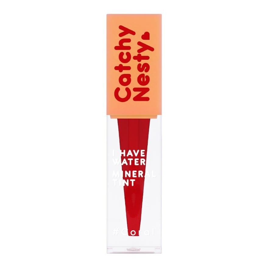Catchy Nesty I Have Water Mineral Lip Tint 3g. Coral