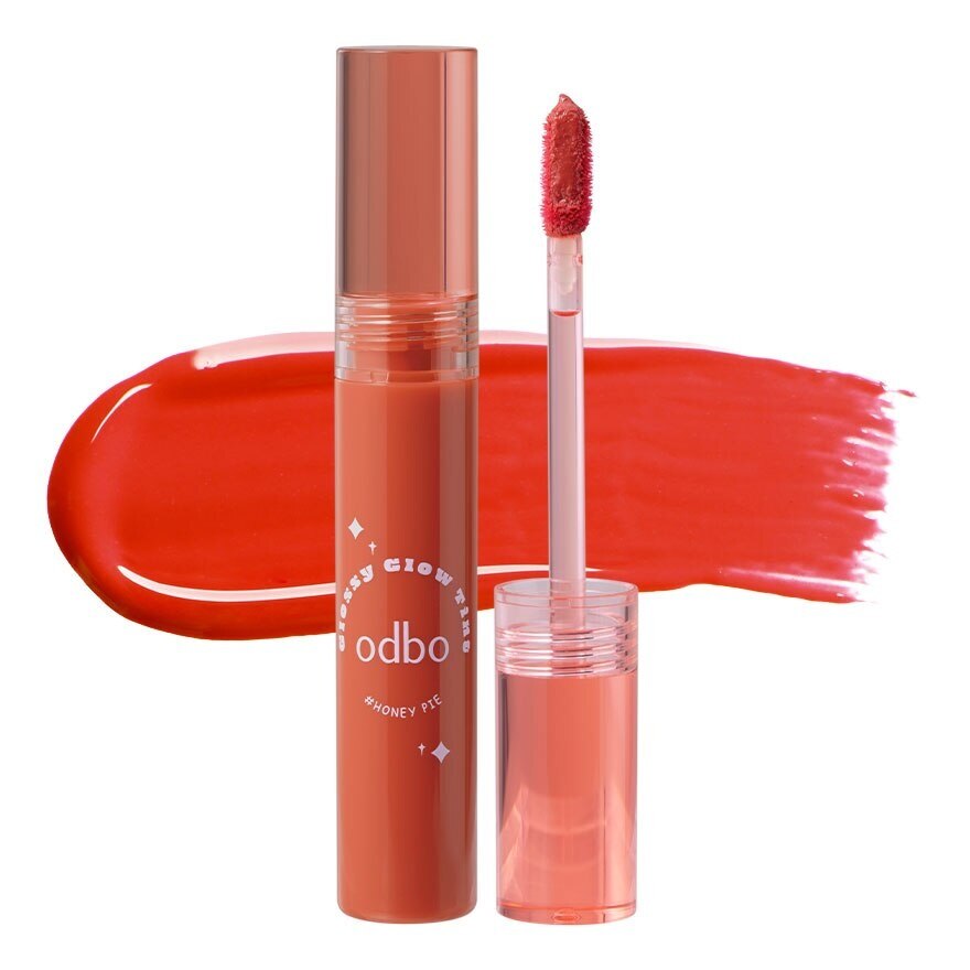 Odbo Glossy Glow Lip Tint 2.5g. 02 Coffee Talk