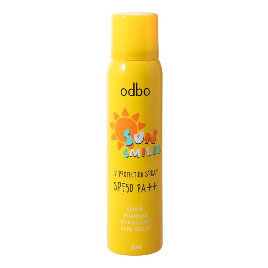 Odbo Sun Smiles Spray SPF50 PA++ 75ml.