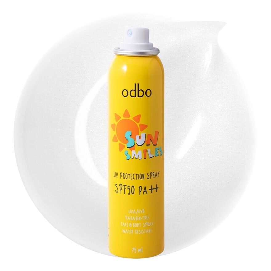 Odbo Sun Smiles Spray SPF50 PA++ 75ml.