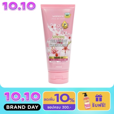 WATSONS วัตสัน ทรีทเมนท์ คอนดิชันเนอร์ เชอร์รี่ บลอสซั่ม ฟอร์ ดูล ออร์ นอร์มอล แฮร์ 200มล. image