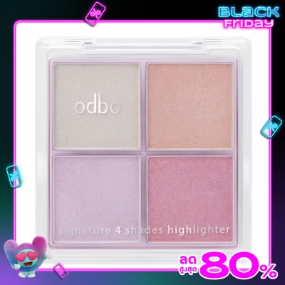 ODBO Odbo Signature 4 Shades Highlighter 10g.