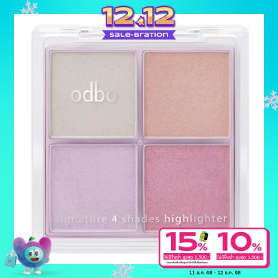 ODBO Odbo Signature 4 Shades Highlighter 10g.