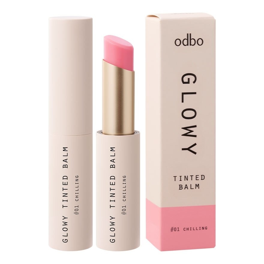 Odbo Glowy Tinted Balm 3g. 01 Chilling