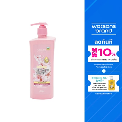 Watsons Watsons Treatment Shampoo Cherry Blossom for Dull or Normal Hair 400ml.