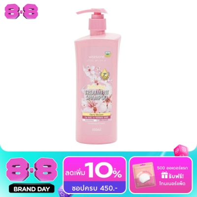 WATSONS - วัตสัน ทรีทเมนท์ แชมพู เชอร์รี่ บลอสซั่ม ฟอร์ ดูล ออร์ นอร์มอล แฮร์ 400มล. image