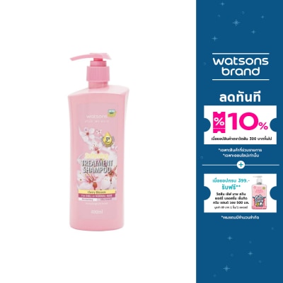 Watsons Watsons Treatment Shampoo Cherry Blossom for Dull or Normal Hair 400ml.