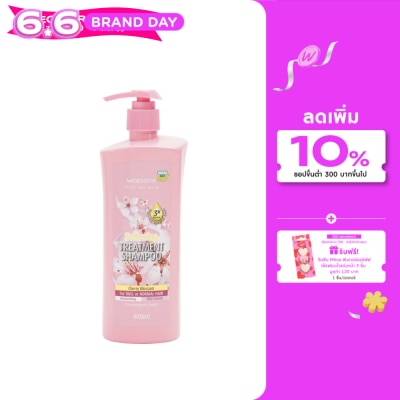 Watsons - Watsons Treatment Shampoo Cherry Blossom for Dull or Normal Hair 400ml.