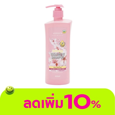 WATSONS - วัตสัน ทรีทเมนท์ แชมพู เชอร์รี่ บลอสซั่ม ฟอร์ ดูล ออร์ นอร์มอล แฮร์ 400มล.